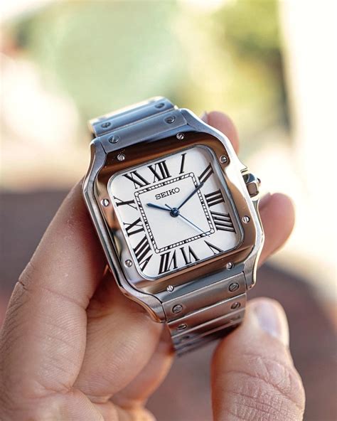 cartier santos seiko|Altro.